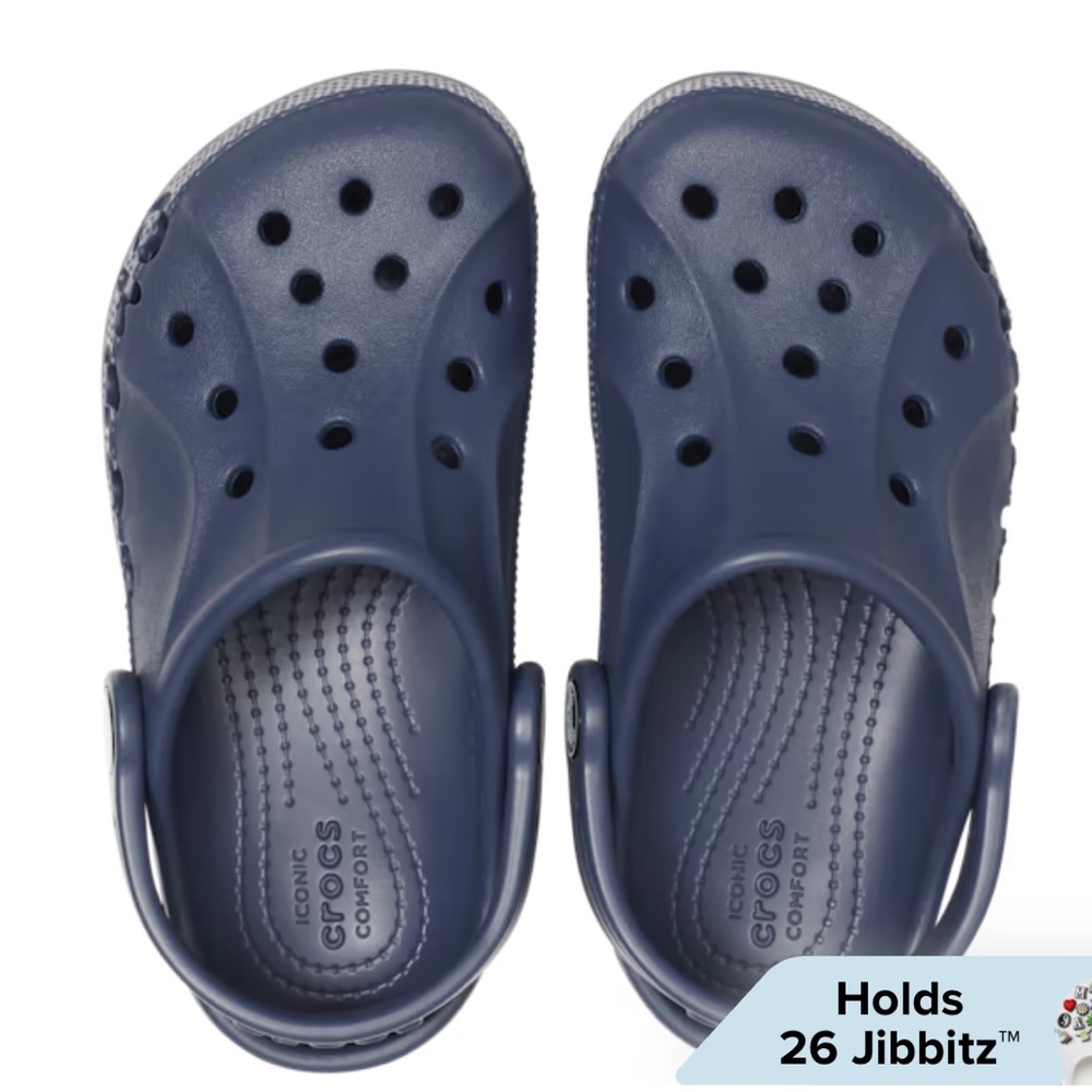 Crocs Kids baya  clog k color navy blue NWT